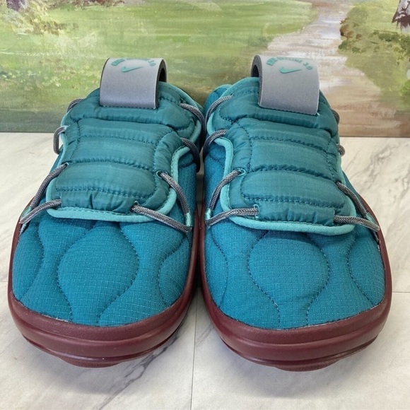 NIKE OFFLINE 3.0 Dark Teal Men’s Size 10.5 LIKE NEW CONDITION 2” Heel Height Offline 3.0 Mules Dark Teal | SUBTYPE main image 4